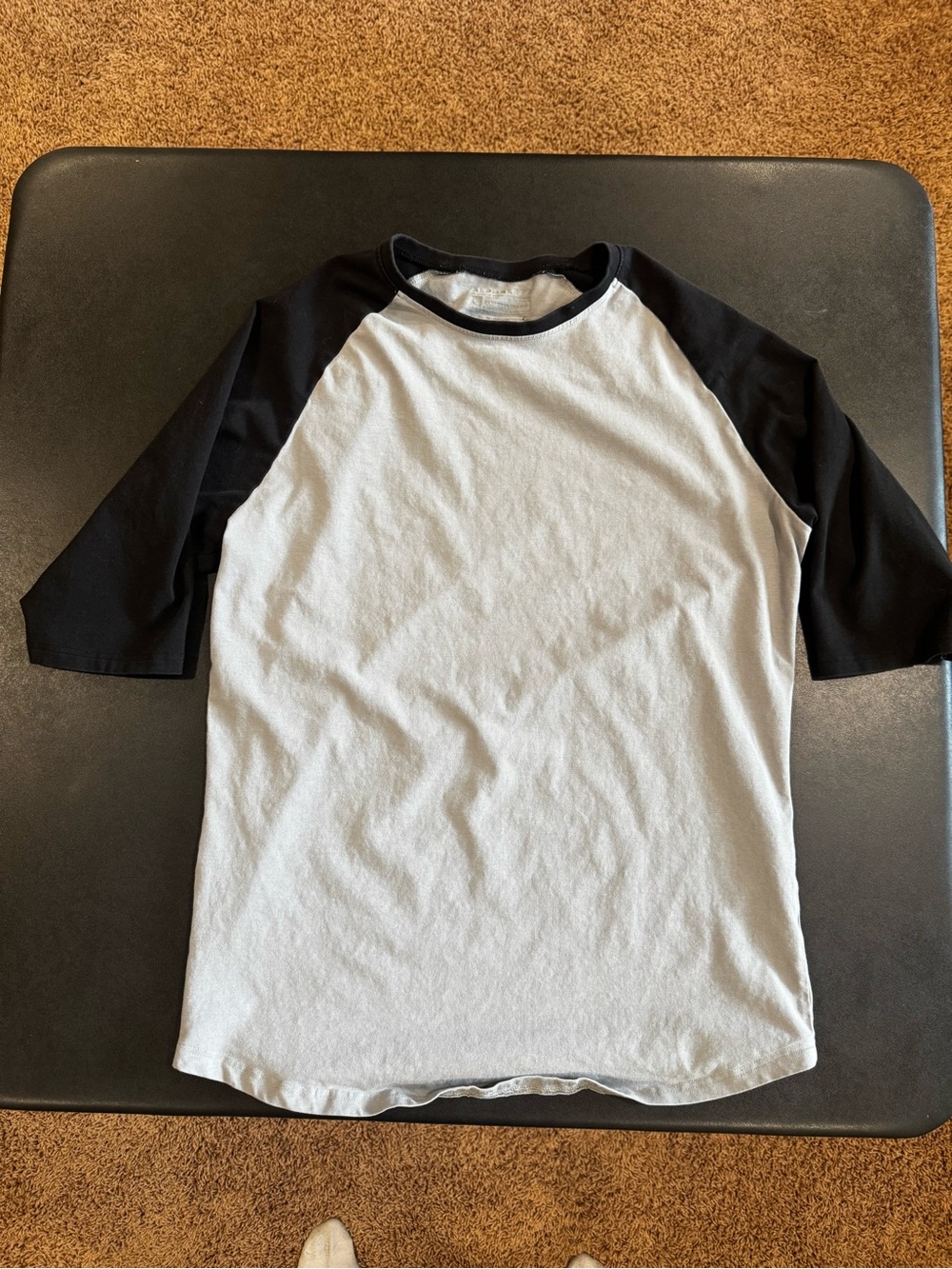 Alphalete L Raglan Baseball 3/4 Sleeve Tee